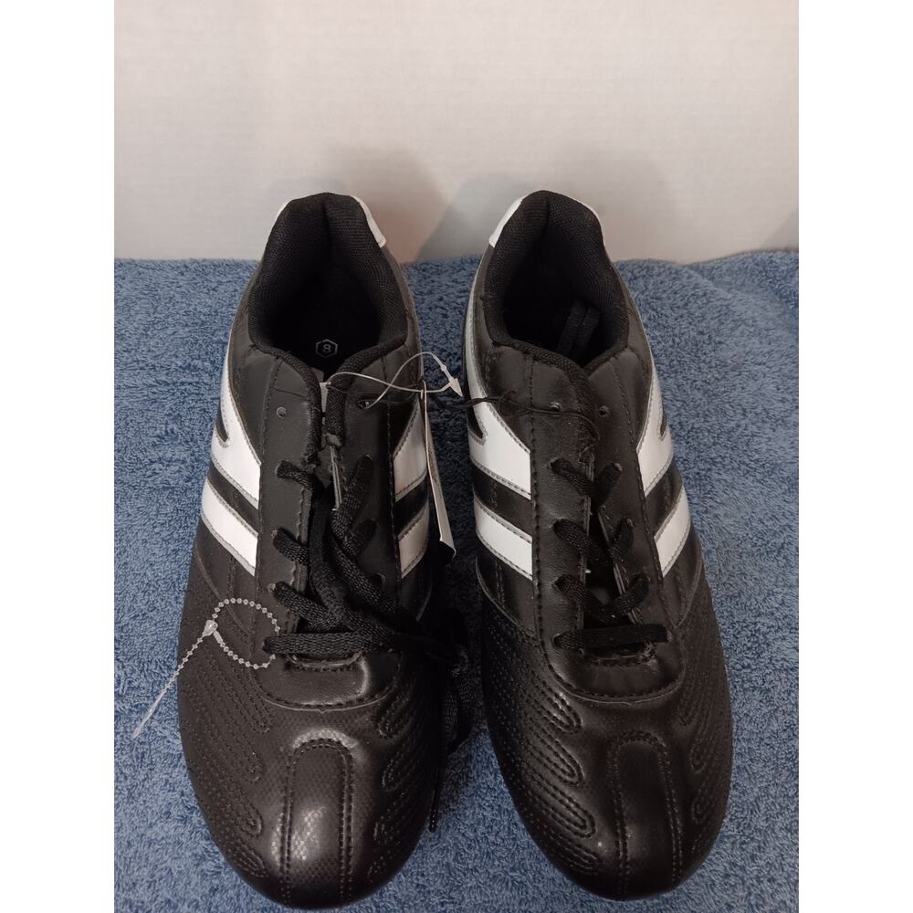 Starter Men's Baseball Cleats Black/White Size 8 New